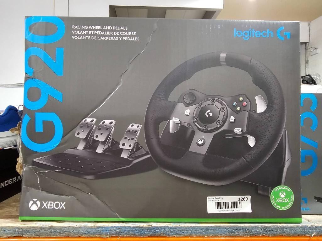 Logitech G920 Size Logitech G920 Racing Wheel and Pedals for Xbox and PC