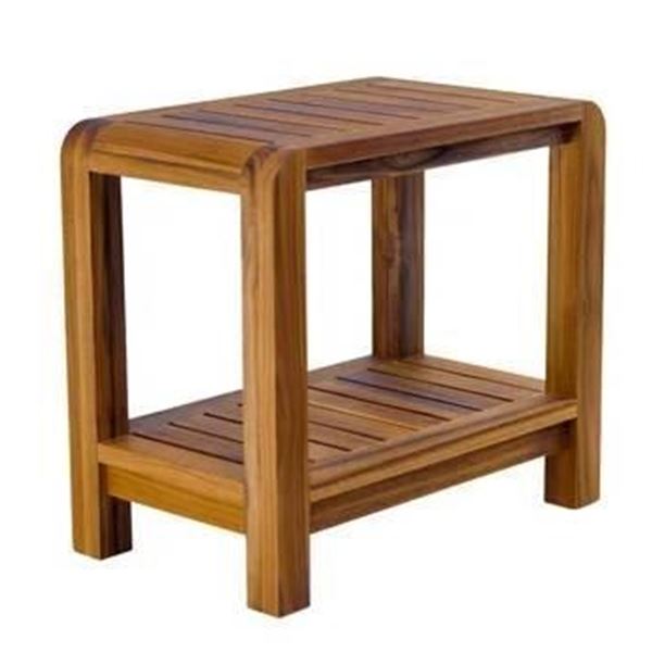TeakHaus Shower Bench Made from Sustainable FSC Certified Teak