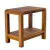 Image 1 : TeakHaus Shower Bench Made from Sustainable FSC Certified Teak