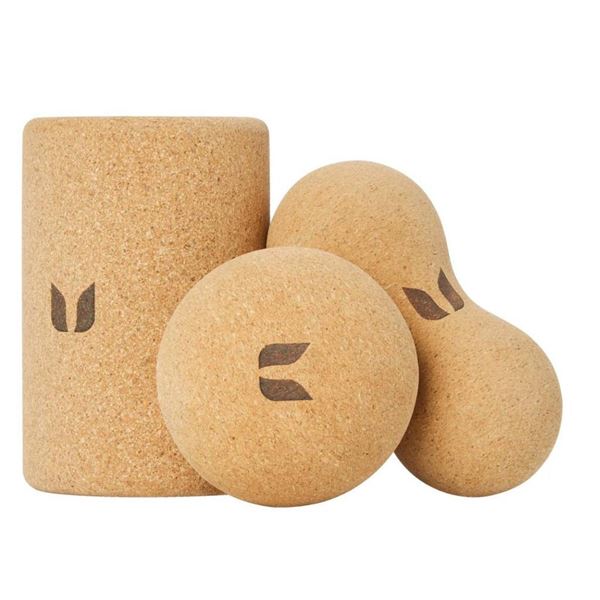 Evoke Recovery Cork Set with 3 Pieces for Muscle Relief