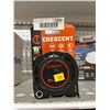 Image 1 : Crescent L1125CMBE-02 8m/26ft Tape Measure With 15ft Reach and Drop Tested