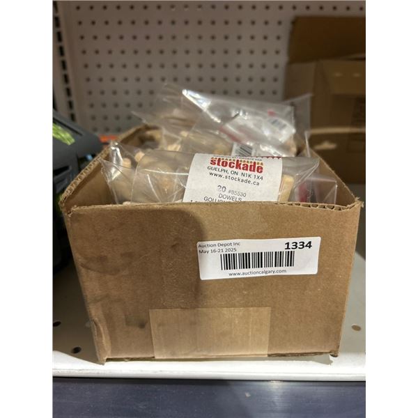 Stockade 20-Piece Dowels, 1-1/4 in by 5/16 in (32 mm by 8 mm)