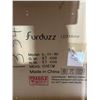Image 3 : furduzz 32 Inch Round Led Bathroom Mirror, Wall-Mounted Lighted Bathroom Vanity Mirror, Anti-Fog, Di
