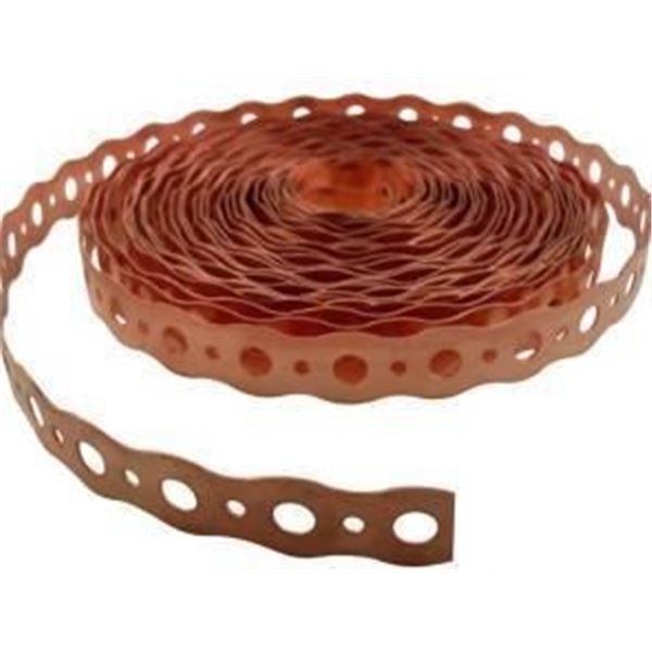 Masters Copper Strapping 3/4 in x 25 ft 24 Ga