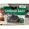 Image 1 : 30-Gallon Garbage Bags, 1.2 Mil Thickness, 100 Bags
