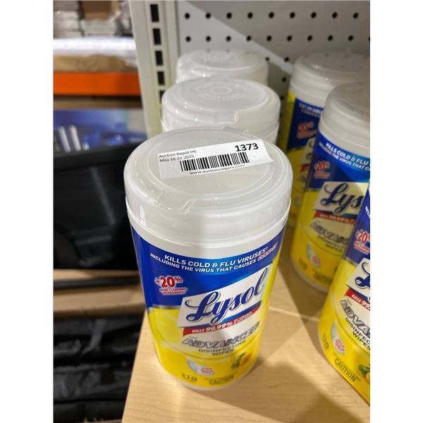 Lysol Advanced Disinfecting Wipes Lemon & Lime Blossom, 3×110 Count