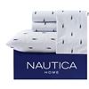 Image 1 : Nautica Twin Sheet Set, 100% Cotton, 200 Thread Count
