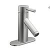Image 1 : Moen 6191 One-Handle Lavatory Faucet with Hose Included