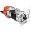 Image 1 : 110V/220V 680W Trim Router Edge Woodworking Wood Clean Cuts Power Tool Set 33000Rpm with Box [x=#821