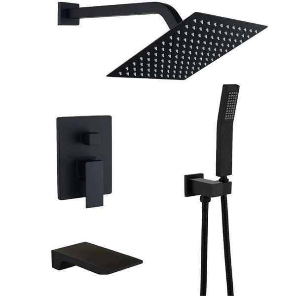 Wall-Mounted Faucet Sanitary Ware with Installation Components