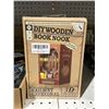Image 1 : DIY Wooden Book Nook 3D Puzzle Railway Cathedral Design for Ages 14+
