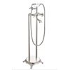 Image 1 : Sanitary Wares Floor Standing Bathtub Faucet with Hose and Fixtures