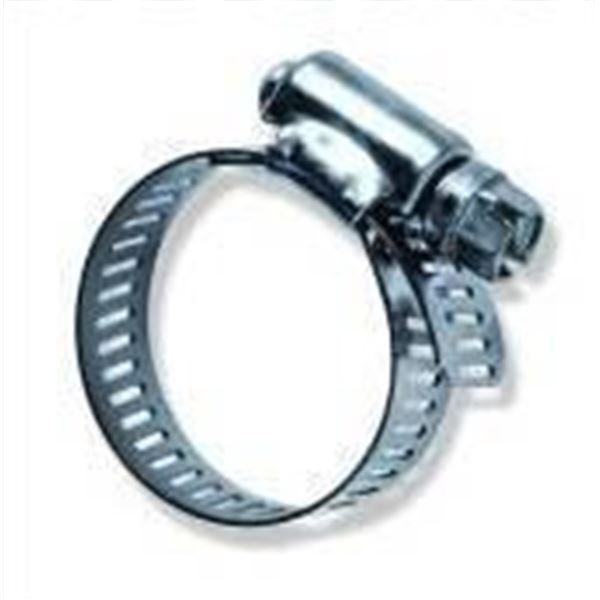 Waterline Hose Clamps #72, 3 Inch to 5 Inch Diameter SAE