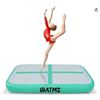 Image 1 : DAIRTRACK IBATMS 3.3ft Inflatable Gymnastics Air Tumbling Mat 4/8inches Thickness Air Mats for Home 