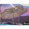 Image 1 : Sunvilla 3 m / 10 ft Market Umbrella with LED Lights