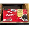 Image 1 : Tim Hortons Original Blend Fine Grind Coffee 840g with 80 Pods