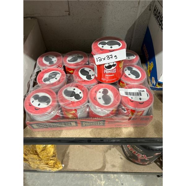 Pringles Sour Cream & Onion 12x 37g Containers