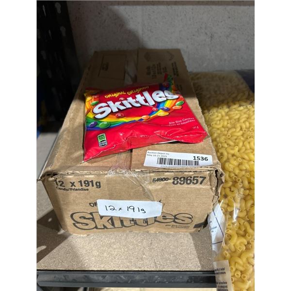 Skittles 12×191-Gram Bags