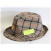 Image 1 : LIDS PLAID FEDORA; SIZE SMALL