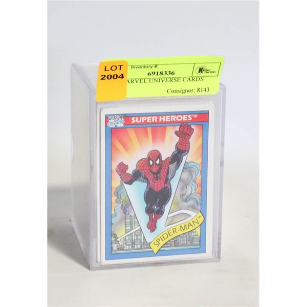 1990 MARVEL UNIVERSE CARDS