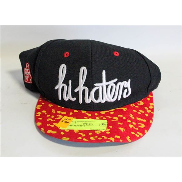 HI HATERS HAT