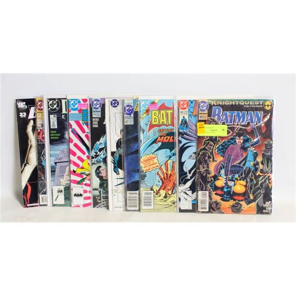 10 BATMAN COMICS