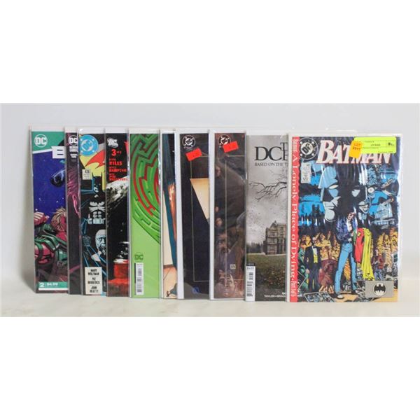 10 BATMAN COMICS