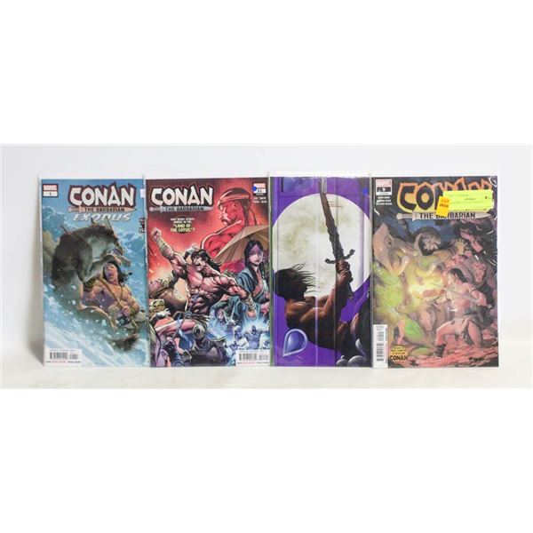 4 MODERN CONAN COMICS