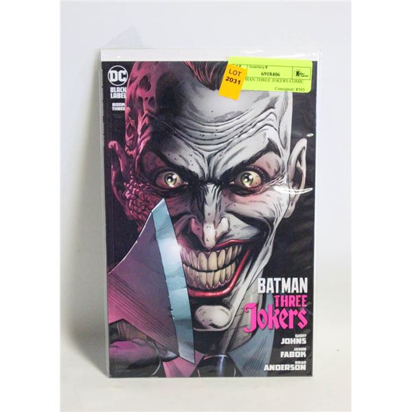 1 BATMAN THREE JOKERS COMIC