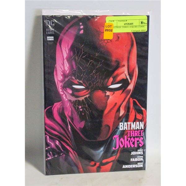 1 BATMAN THREE JOKERS COMIC