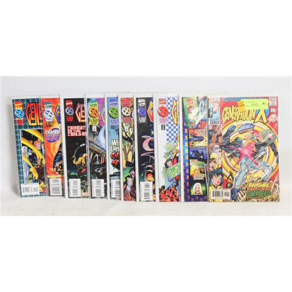 10 GENERATIONX COMICS