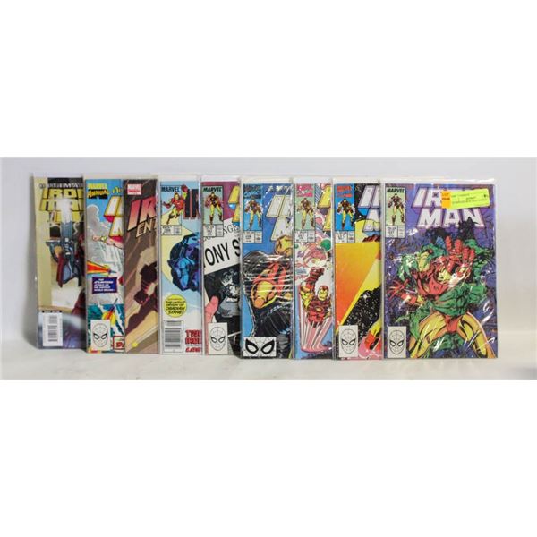 10 VINTAGE IRON MAN COMICS