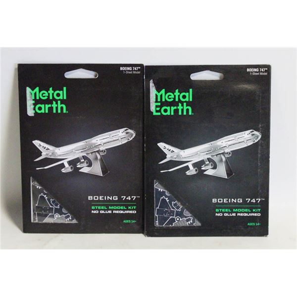 BOEING 747 STEEL MODEL KIT X2
