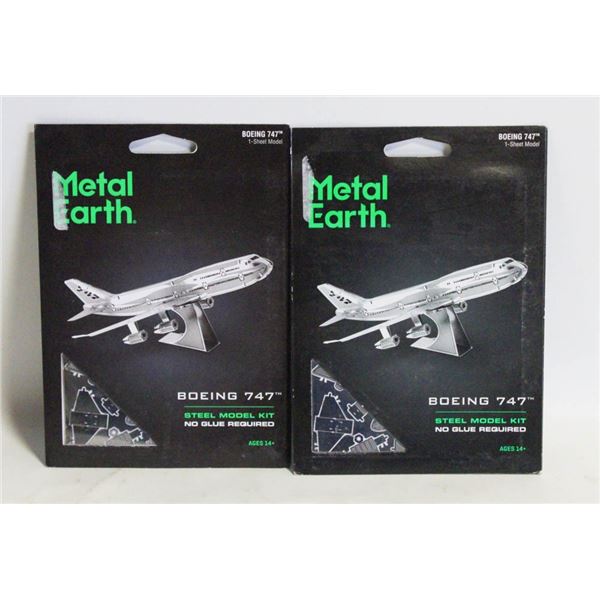 BOEING 747 STEEL MODEL KIT X2