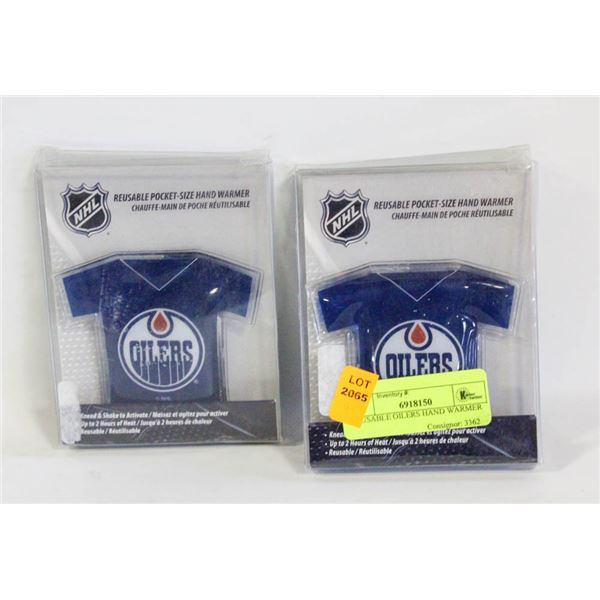 REUSABLE OILERS HAND WARMERS
