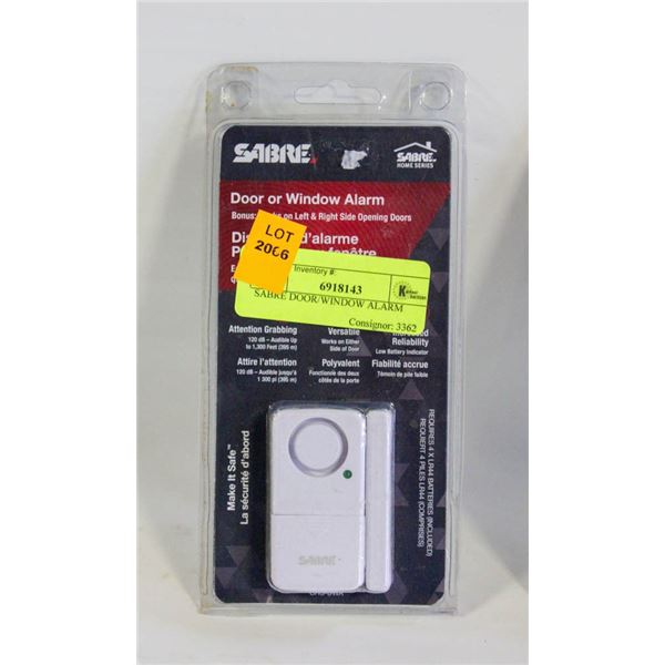 SABRE DOOR/WINDOW ALARM