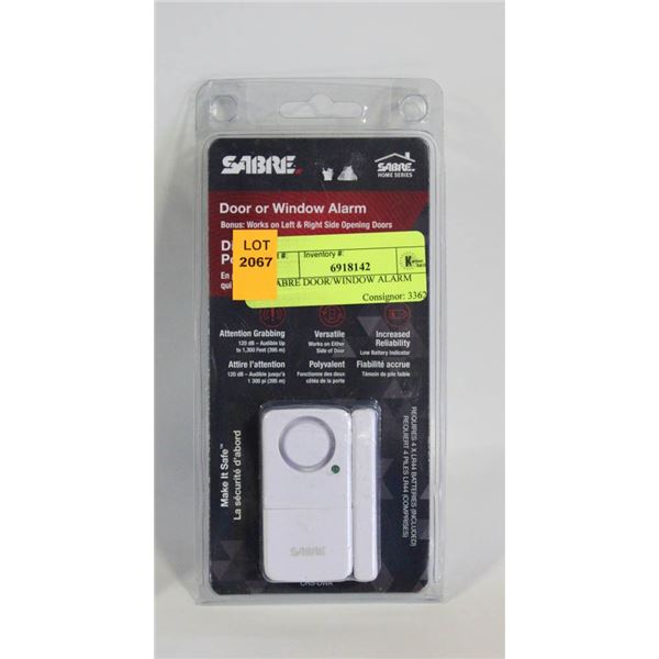 SABRE DOOR/WINDOW ALARM