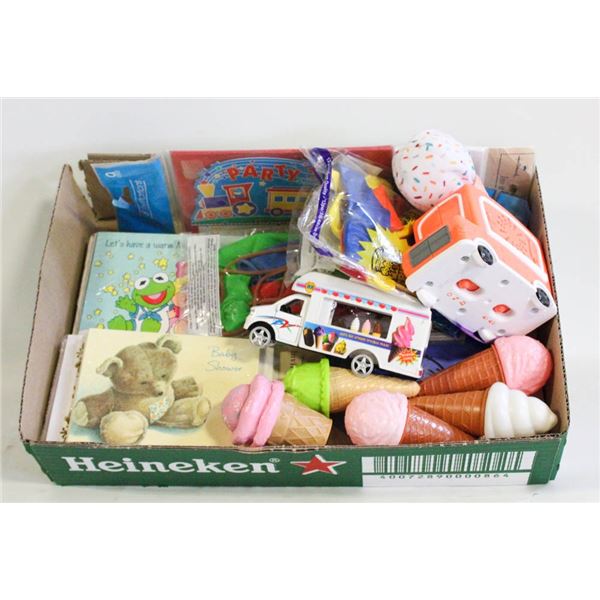 NEW PARTY INVITATIONS (17), ICE-CREAM TRUCK,
