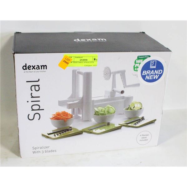 NEW VEGETABLE SPIRALIZER
