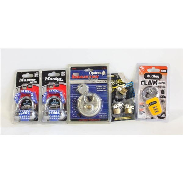 FLAT OF QUALITY NEW SEALED LOCKS