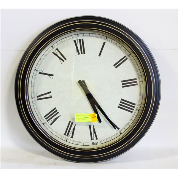 WALL CLOCK, 18"