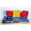 Image 1 : QUILT HOME-MADE FLANNEL MICKEY MOUSE (50" X 65")