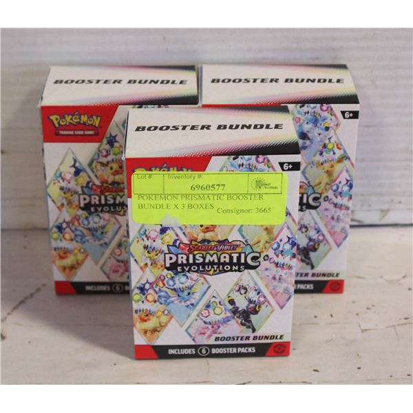 POKEMON PRISMATIC BOOSTER BUNDLE X 3 BOXES
