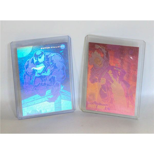 1992 MARVEL VENOM & GHOST RIDER HOLOGRAM