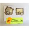 Image 1 : VINTAGE SIGNED ESTATE EARRINGS