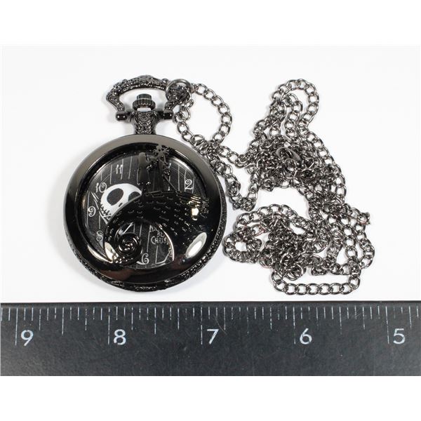 NEW NIGHTMARE BEFORE CHRISTMAS THEME POCKET WATCH