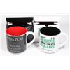 Image 1 : TWO NEW FUNNY COFFEE MUGS IN BOXES