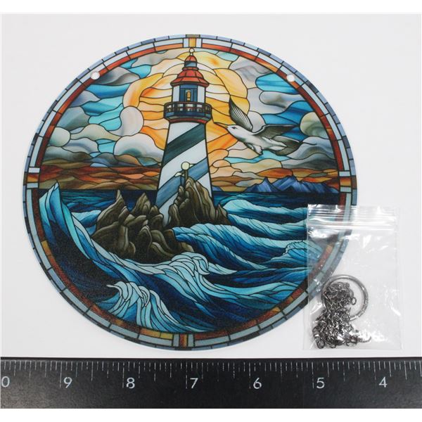 NEW LIGHTHOUSE THEME HANGING WINDOW LIGHT