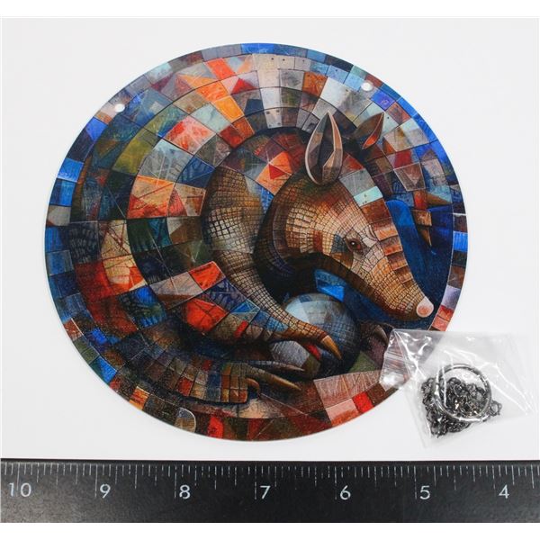 NEW ARMADILLO THEME HANGING WINDOW LIGHT