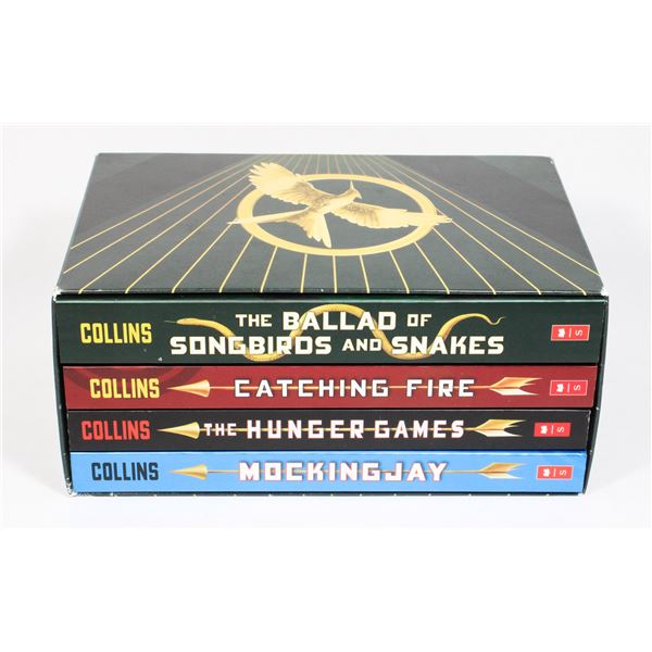 THE HUNGER GAMES 4 BOOK COLLECTION BOX SET